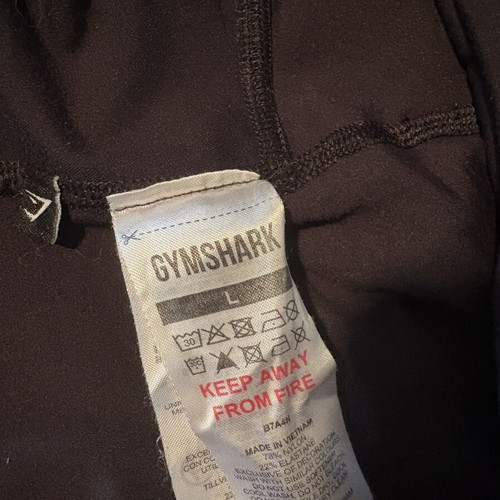Gymshark leggings black size L used