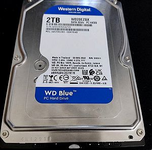 Western Digital Blue 2TB HDD Σκληρός Δίσκος