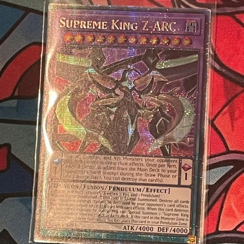 Supreme King Z-ARC (Quarter Century Secret Rare) new