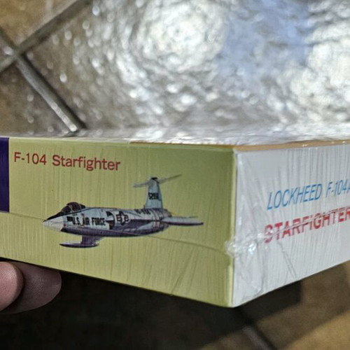 Testors Hawk Lockheed F-104A Starfighter model kit 1/48 factory sealed