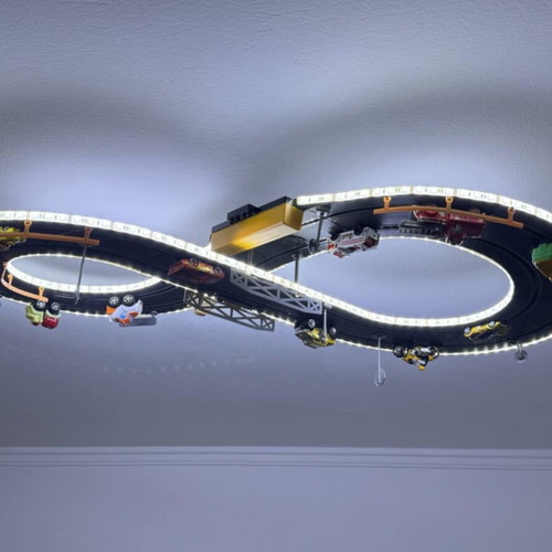 Ceiling light highway design like new with led, dimensions 97×47