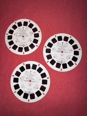 View Master The Hunchback of Notre Dame reels used set 3084