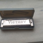 Victory harmonica like new with case