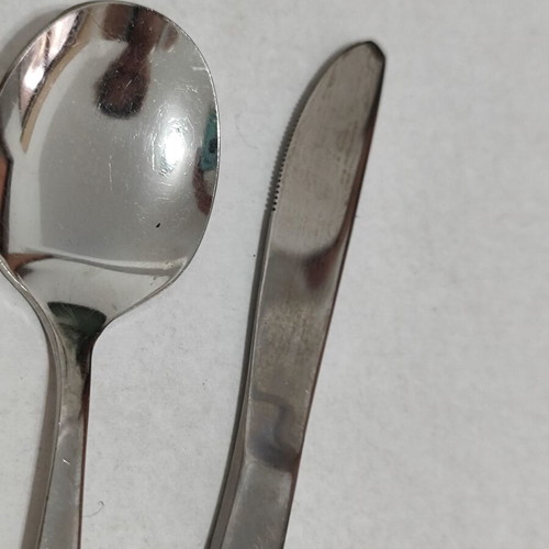 Vintage Cyprus Airways Cutlery Set used with signs of wear