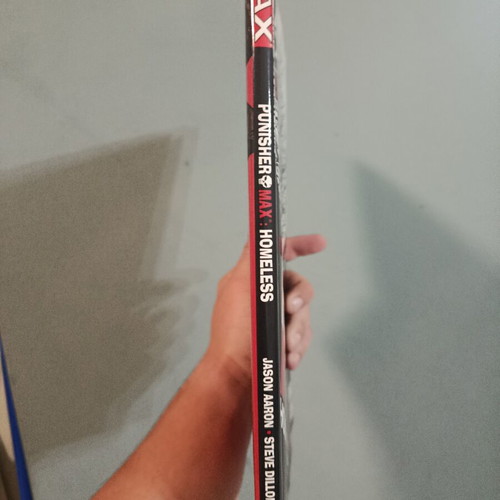 Punisher Max: Homeless Marvel hardcover comic book, first printing 2012