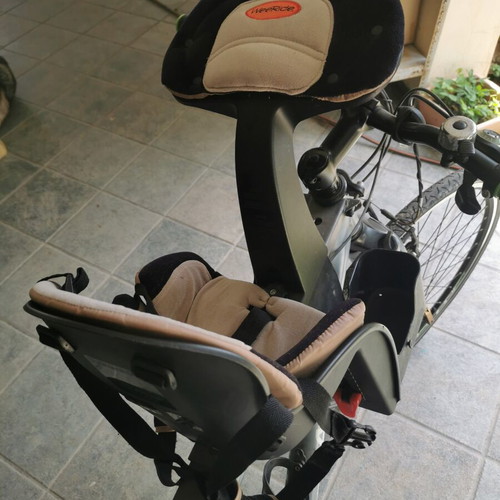 Weeride child front bicycle seat used, max weight 15kg