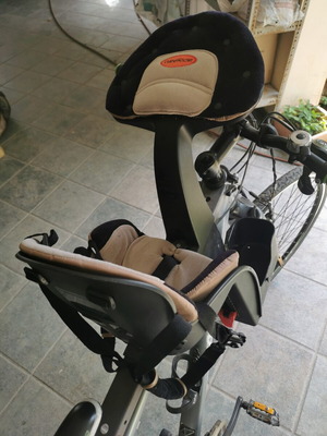 Weeride child front bicycle seat used, max weight 15kg