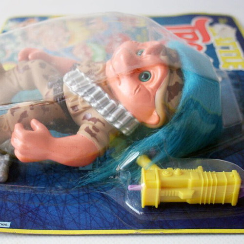 Battle Trolls General Troll figure Hasbro sealed vintage 1993 new