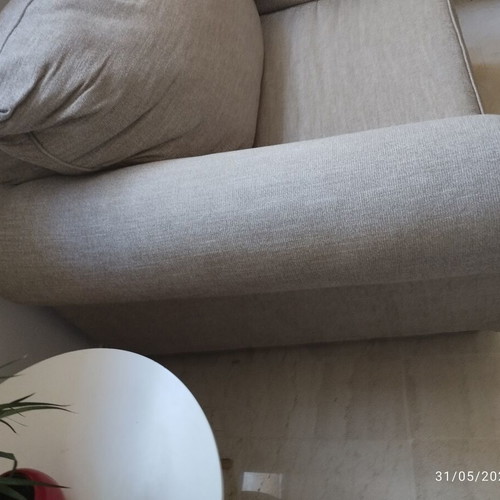 Ashley Belcampo Living Room Armchair New, Jute 145x104x102cm