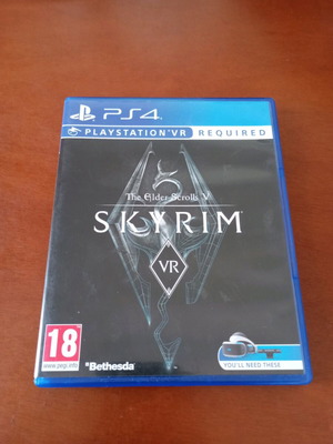 Skyrim VR game used for Sony PlayStation