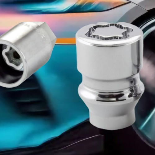 McGurd wheel lock set new with Chrome Ultra and E.T. Wheel Lock