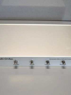 Electronic-design Genlockable RGB to Y-U/V Composite Converter like new