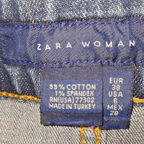Denim skirt Zara