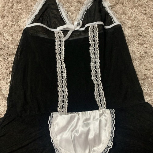 Babydoll size M used, black