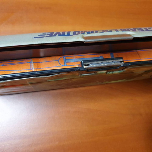 Japanese pencil case used with train theme 1950-1960