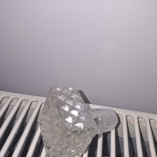 Whiskey bottle with aristocratic crest