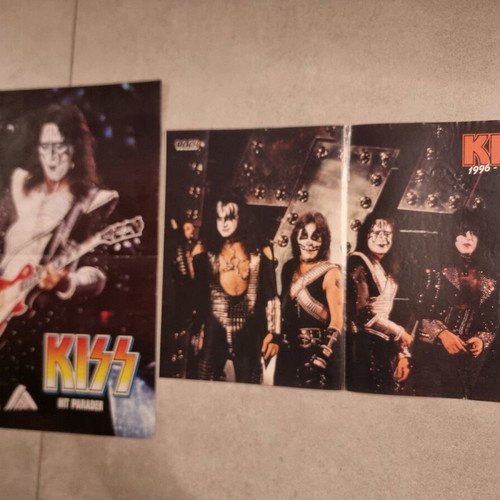 Kiss posters used, pack of 20 from magazines