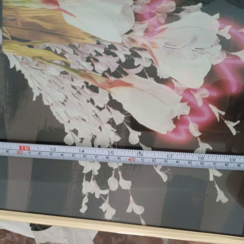 Decorative frames used with frame and glass