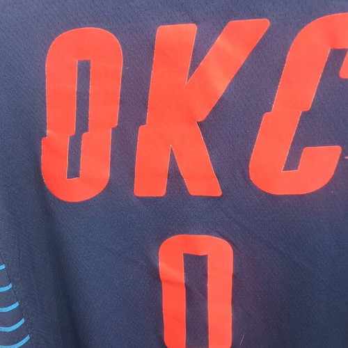 Φανέλα εμφάνιση Westbrook Oklahoma City μεταχειρισμένη με μικροατέλειες