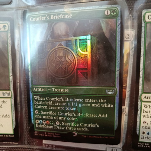 Magic The Gathering album with 270 cards SNC 2022 like new