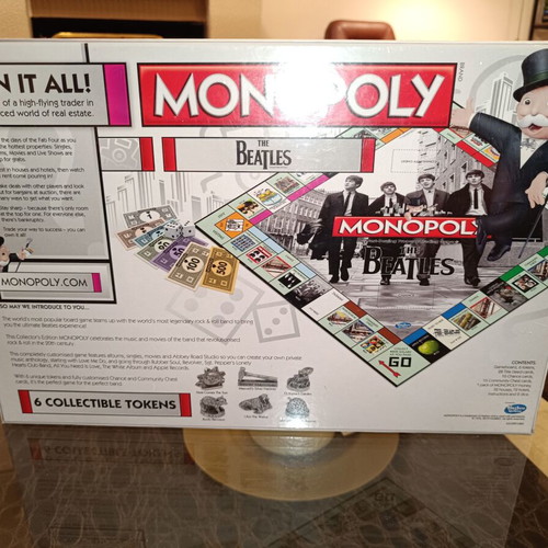 Monopoly The Beatles collectors edition board game new