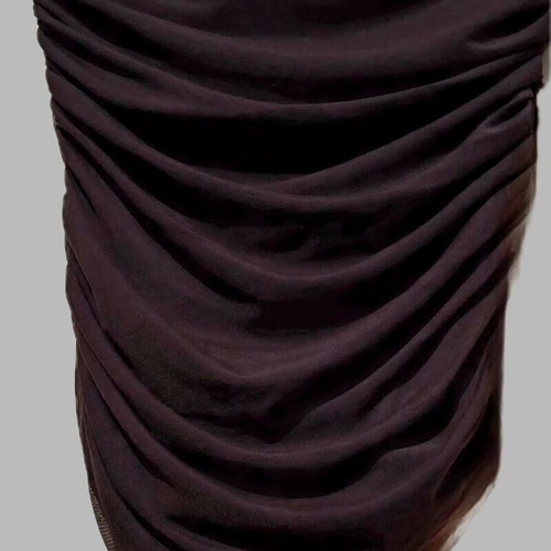 Strapless top brown like new, size S