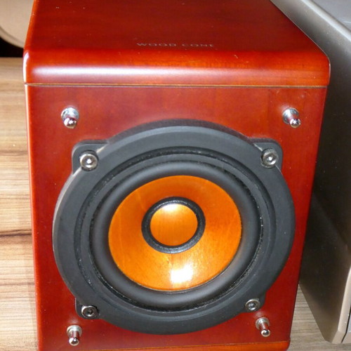 Mini System JVC EX-D1 Woodcone like new