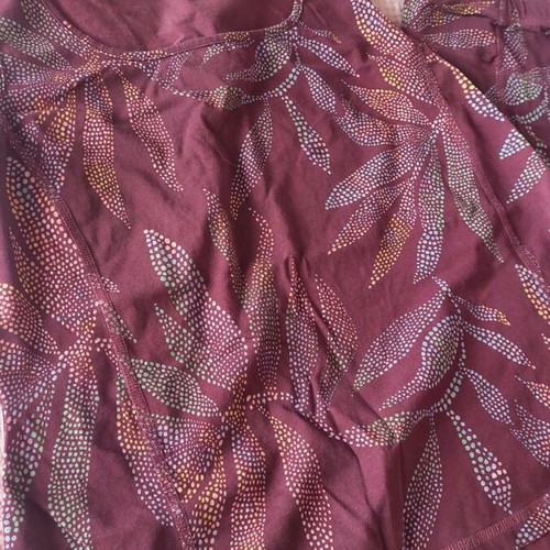 Waschbär sports set like new, burgundy, size 42