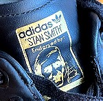  Adidas Stan Smith Bold γυναικεία αθλητικά μαυρα δερμάτινα πλατφόρμα, 40