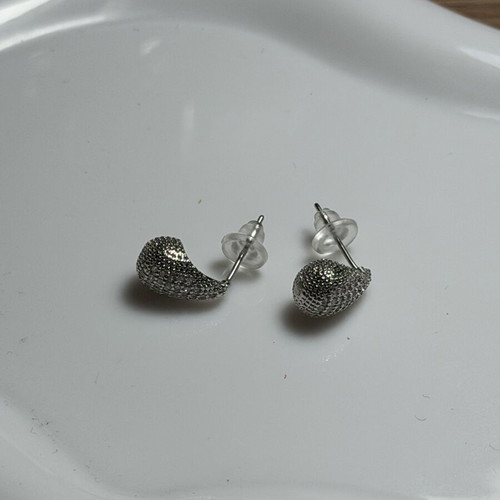 Small drop earrings new, silver