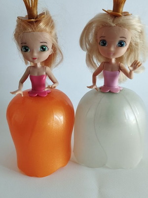 Λουλουδένιες κούκλες Floraly Girls Princess μεταχειρισμένες