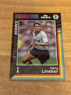 Κάρτα TOPPS Decades Gary Lineker Tottenham Hotspur, καινούργια