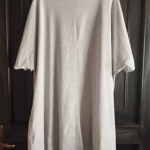 Plus size beach dress like new, gray