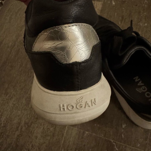Hogan sneakers like new, size 38.5, black and white