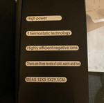 Hair dryer like new, lightweight and ideal for travel