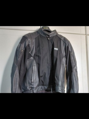 Revit men's leather motorcycle jacket, size 52