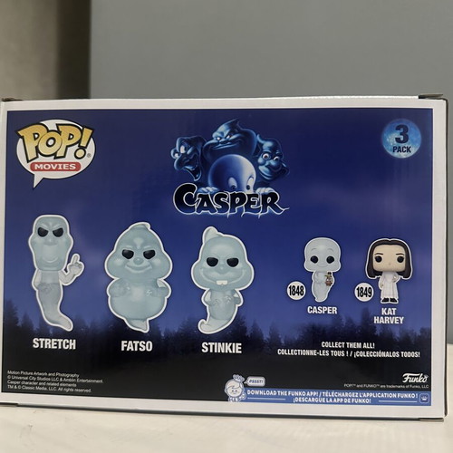 Funko Pop Casper 3pcs new, authentic