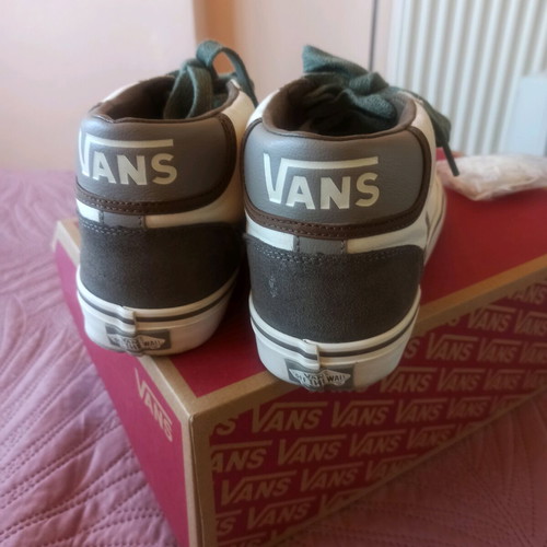Vans Mid Skool sneakers size 43 like new, coffee-beige