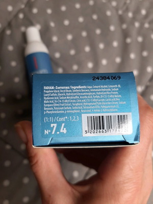 Fadiam 7.4 βαφή μαλλιών και οξυζενέ καινούργια, 100ml