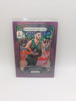 Κάρτα 2023-24 Euroleague Prizm Luka Vildoza purple σαν καινούργιο /99