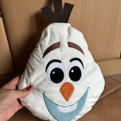 Olaf decorative pillow like new from Frozen