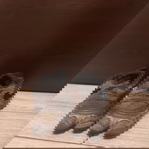 New Balance 9060 used black and gray sports shoes size 39.5