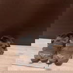 New Balance 9060 used black and gray sports shoes size 39.5