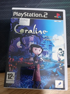 Coraline PS2 game used, good condition