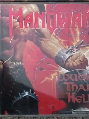 Cd album Manowar Louder Than Hell vg plus