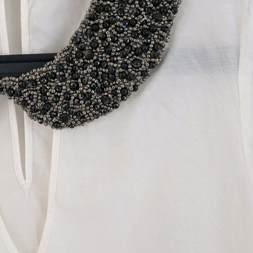 Zara shirt used size M white