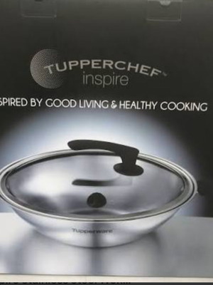 Wok Inspire 9.9 l xxxl Tupperware new, stainless steel