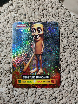 Tung Tung Tung Sahur card new exclusive 161/162 special