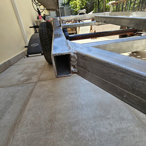 Boat trailer galvanized steel 3.5m x 1.5m like new