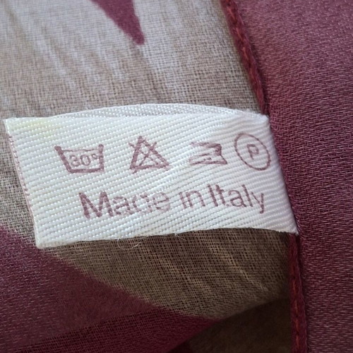 Scarf Made in Italy like new, fuchsia